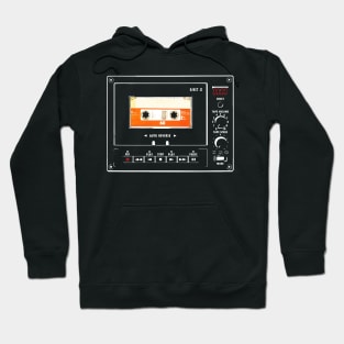 Old Cassette Tape Player Hoodie